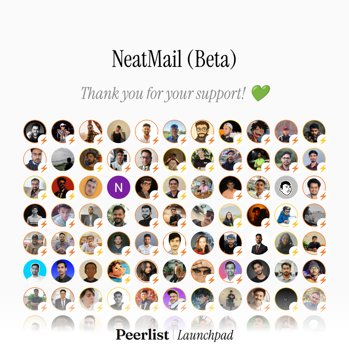 Featured on Peerlist - Loved by the community